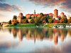 Krakow, Wawel - královský hrad symbol polské historie a sídlo polských králů.